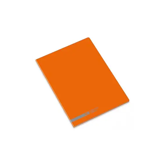 Caderno Agrafado A5 Quadriculado Ambar School Laranja 48 Folhas | Loja BluePixel