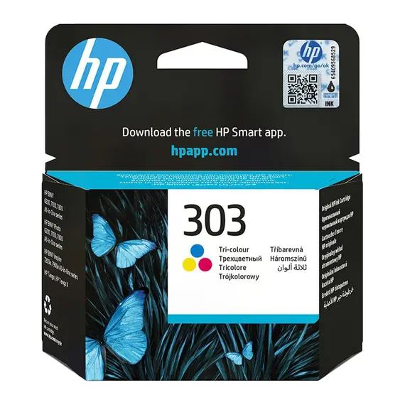 HP 303 Tri-colour Ink Cartridge