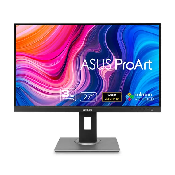 ASUS Display ProArt PA278QV Professional 27inch IPS WQHD 2560x1440 Calman Verified ProArt Palette Ergonomic Stand DP MiniDP HDMI DVI