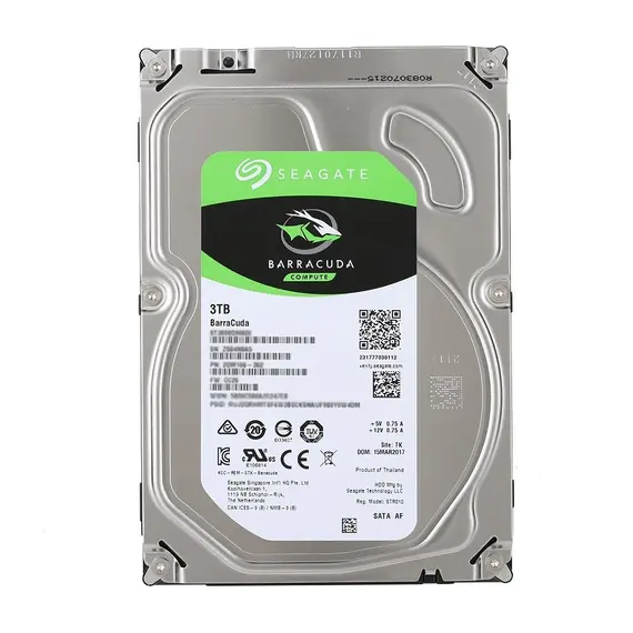 SEAGATE Desktop Barracuda 5400 3TB HDD 5400rpm SATA serial ATA 6Gb/s NCQ 256MB cache 89cm 3.5 inch BLK