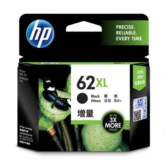 HP 62XL High Yield Black Original Ink Cartridge