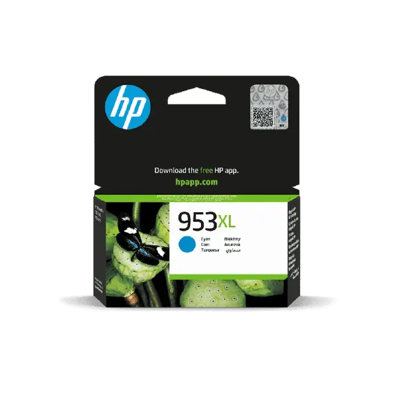 HP 953XL original High Yield Ink cartridge F6U16AE 301 Cyan Blister