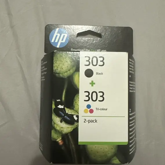 HP 303 2-pack Black/Tri-color Original Ink Cartridge