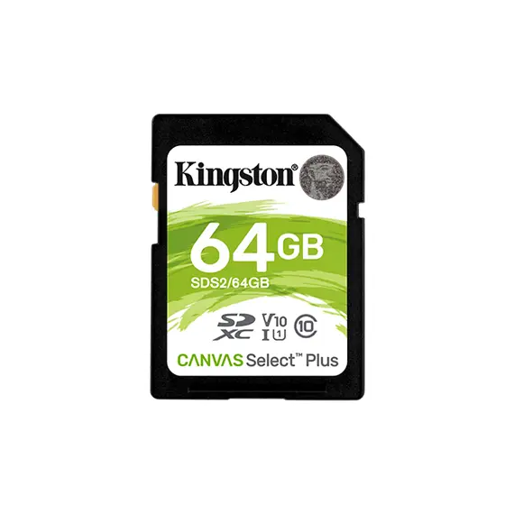 Cartão Memória SDHC 64GB KINGSTON Canvas Select Plus