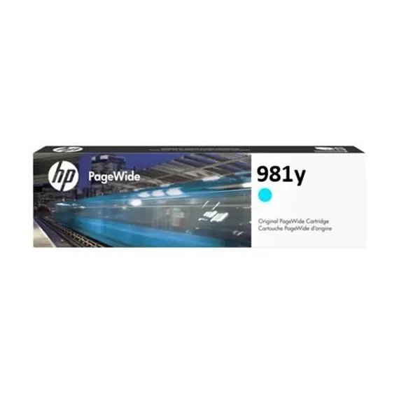 HP 981Y original Extra High Yield Cyan PageWide Cartridge L0R13A