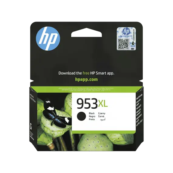 HP 953XL original High Yield Ink cartridge L0S70AE 301 Black Blister