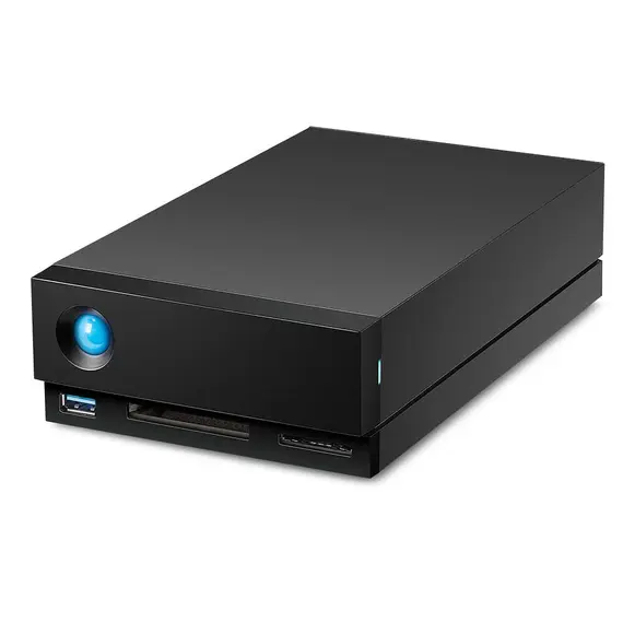LACIE 1big Dock 16TB Thunderbolt 3 + USB 3.1 8.9cm 3.5inch for MAC & PC - gray