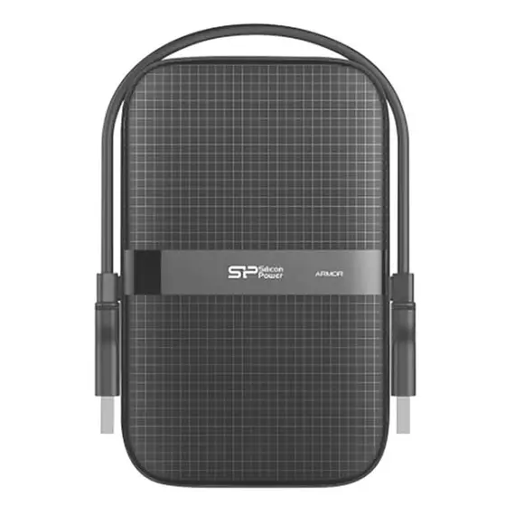 SILICON POWER External HDD Armor A60 2.5inch 4TB USB 3.0 IPX4 Black