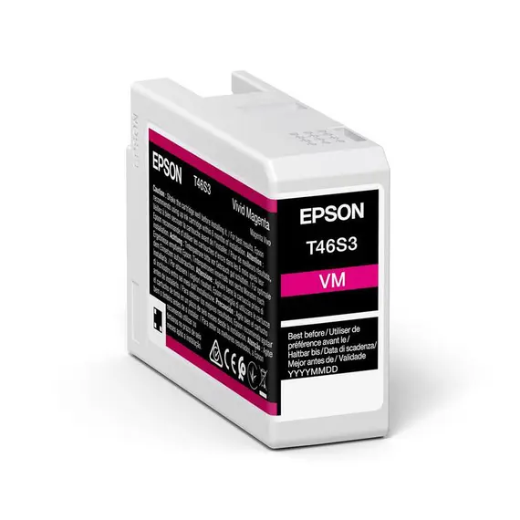 EPSON 5LB Singlepack Vivid Magenta T46S3 UltraChrome Pro 10 ink 26ml