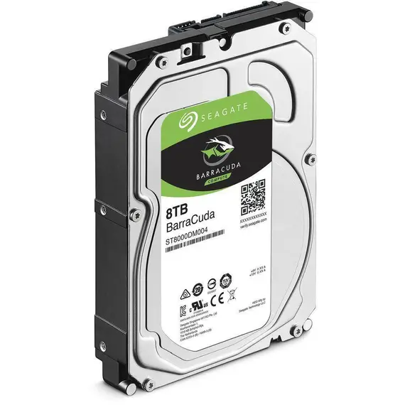 SEAGATE Desktop Barracuda 5400 8TB HDD 5400rpm SATA serial ATA 6Gb/s NCQ 256MB cache 89cm 3.5inch BLK Retail SinglePack