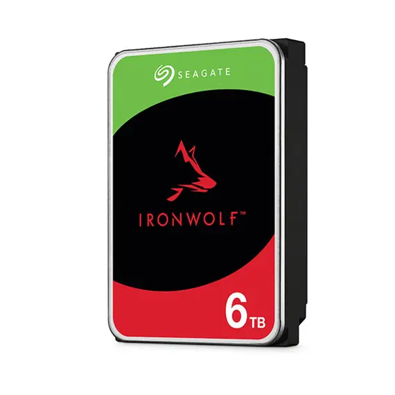 SEAGATE IronWolf 6TB 5400rpm SATA III 3.5inch Internal NAS HDD Retail SinglePack
