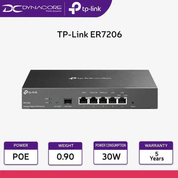 TP-LINK SafeStream Gigabit Multi-WAN VPN Router