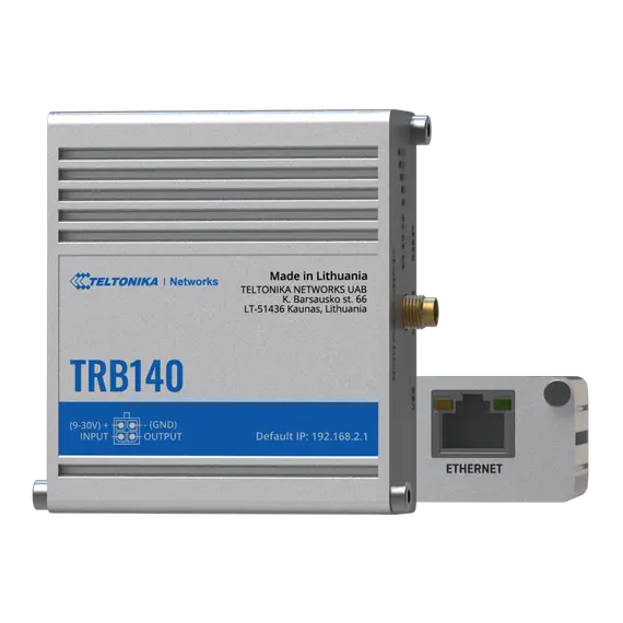 TELTONIKA NETWORKS TRB140 4G/LTE/3G/2G rugged gateway