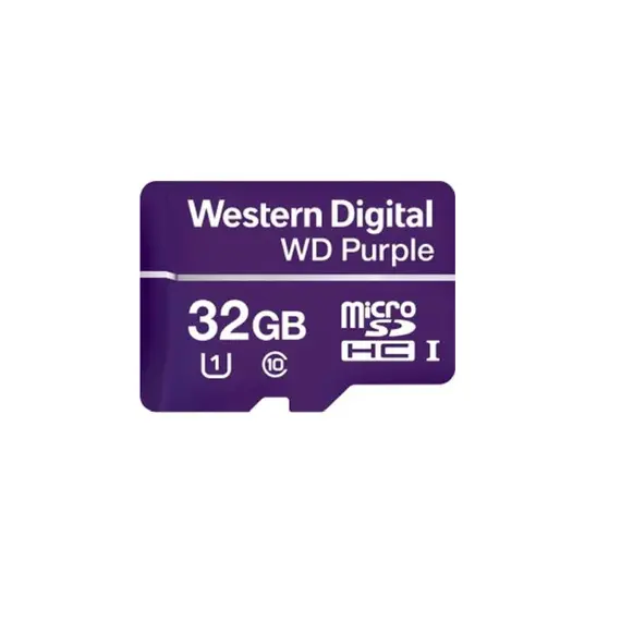 WD Purple 32GB Surveillance microSD HC - Class 10 UHS 1