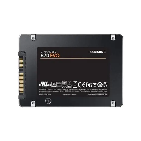 SAMSUNG SSD 870 EVO 2TB 2.5inch SATA 560MB/s read 530MB/s write