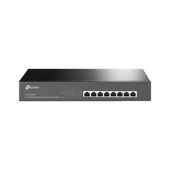 TP-LINK 8-Port Gigabit PoE+ Switch 8 Gigabit RJ45 Ports