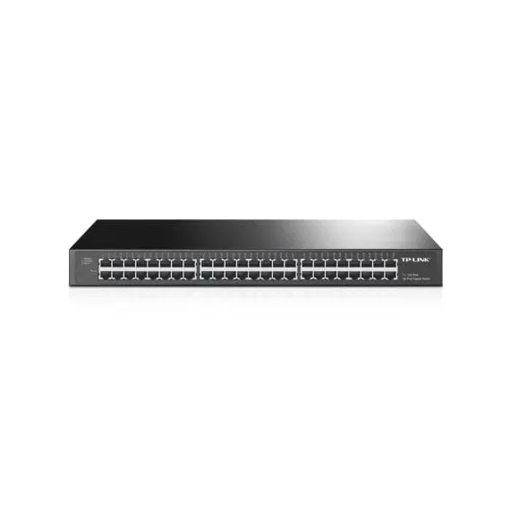 TP-LINK 48-port Gigabit Switch 48 10/100/1000M RJ45 ports 1U 19-inch rack-mountable steel case
