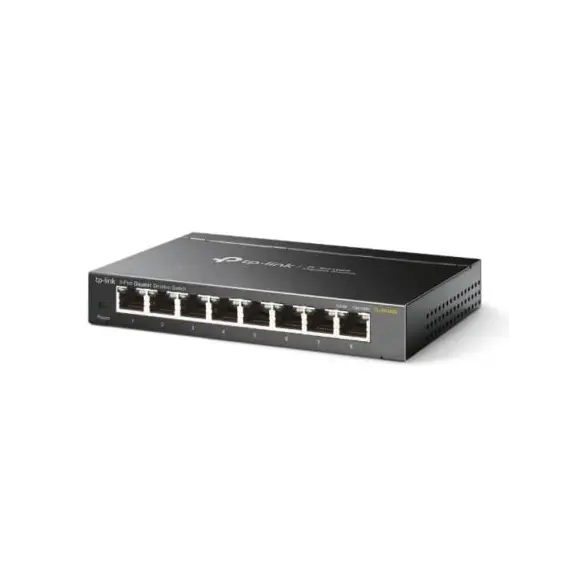 TP-LINK TL-SG108S 8-Port Desktop Gigabit Ethernet Switch Steel Case