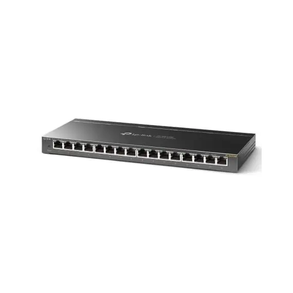TP-LINK TL-SG116E 16-Port Gigabit Easy Smart Switch 16 Gigabit RJ45 Ports Desktop Steel