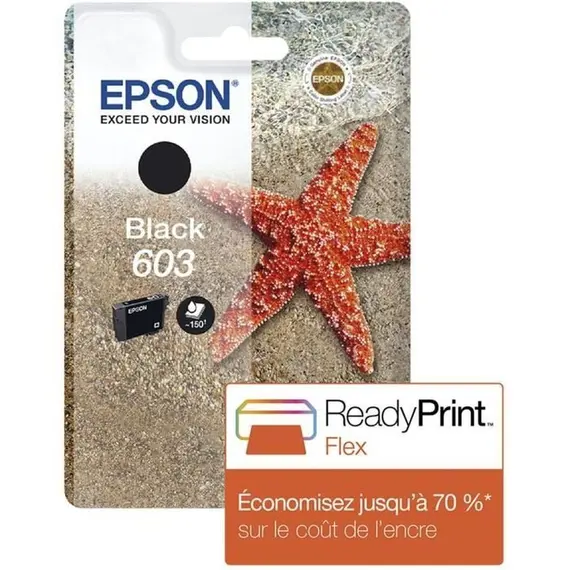 EPSON 4LB Singlepack Black 603 Ink w/s