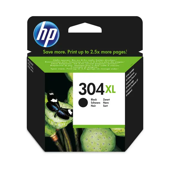 HP 304XL original Ink cartridge N9K08AE 301 Black Blister