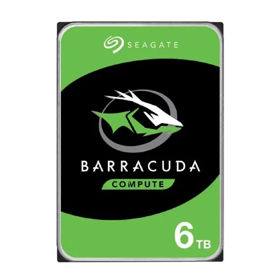 SEAGATE Desktop Barracuda 5400 6TB HDD 5400rpm SATA serial ATA 6Gb/s NCQ 256MB cache 89cm 3.5 inch BLK