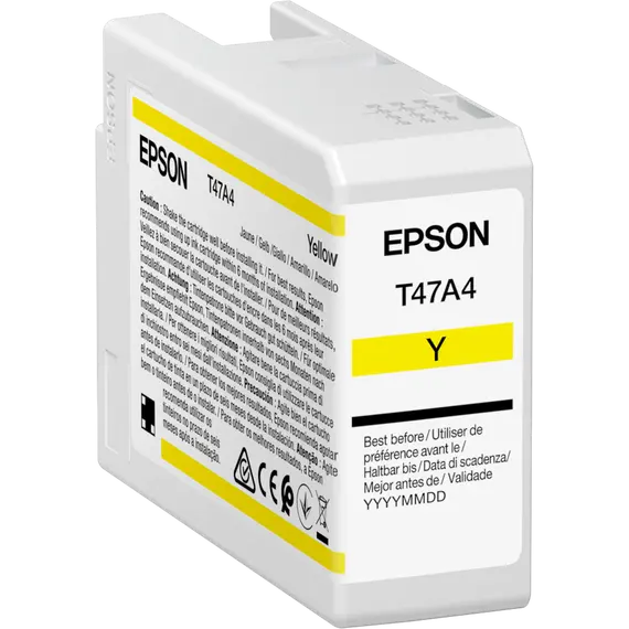 EPSON 1LB Singlepack Yellow T47A4 UltraChrome Pro 10 ink 50ml