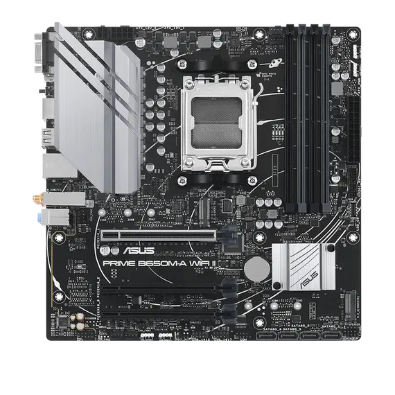 ASUS PRIME B650M-A WIFI II AM5 B650 USB 3.2 GEN 2 WIFI 6 AURA MB