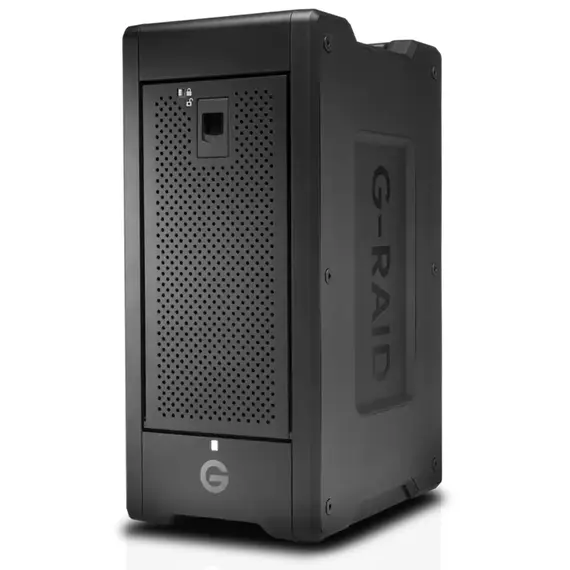 SANDISK Professional G-RAID Shuttle 8 160TB 3.5inch Thunderbolt 3 1900MB/s USB-C Transportable 8-bay External Hard Drive