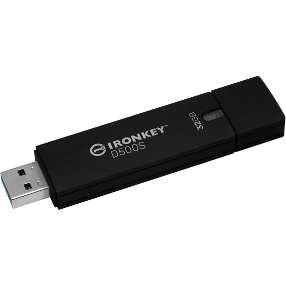 KINGSTON 32GB IronKey D500S FIPS 140-3 Lvl 3 Pending AES-256