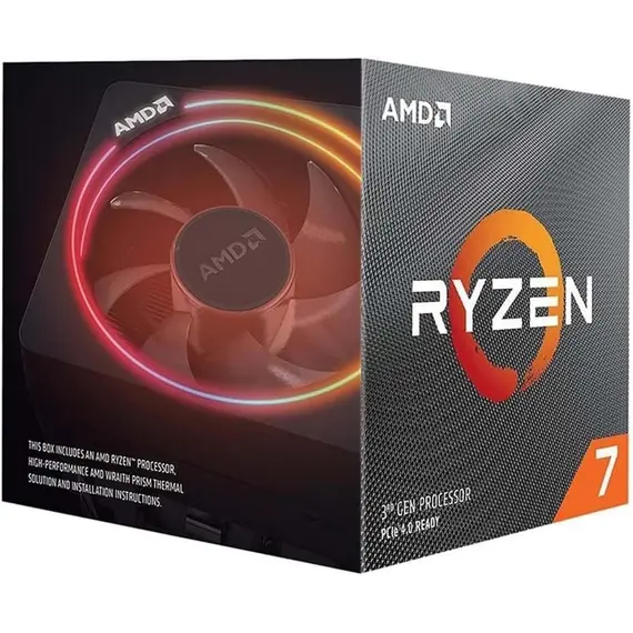 AMD Ryzen 7 3700X 4.4GHz AM4 8C/16T 65W 36MB with Wraith Prism Cooler MULTIPACK