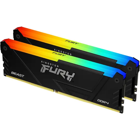 KINGSTON 64GB 3200MHz DDR4 CL16 DIMM Kit of 2 FURY Beast Black