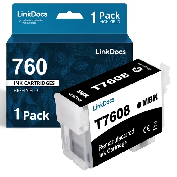 EPSON T7608 ink cartridge matte black high capacity 25 9ml 1082 pages 1-pack