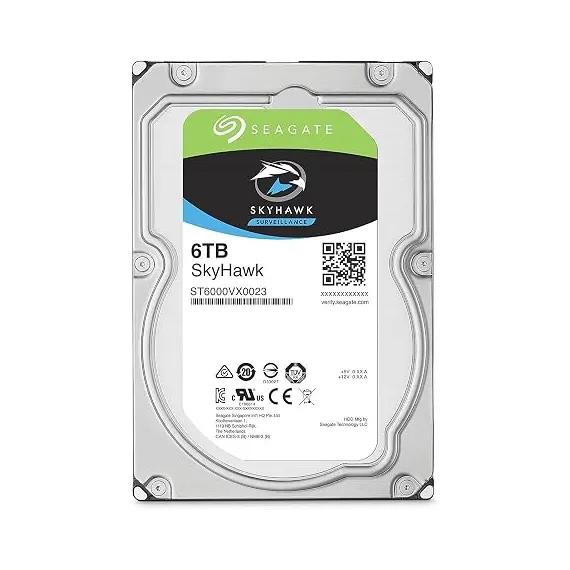 SEAGATE Surveillance Skyhawk 6TB HDD SATA 6Gb/s 256MB cache 3.5inch