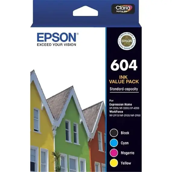 EPSON 1LB Multipack 4colours 604 Ink w/s