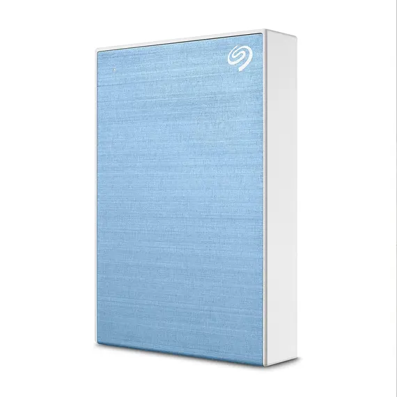 SEAGATE One Touch 5TB External HDD with Password Protection Light Blue
