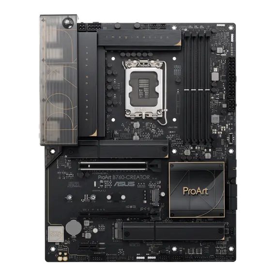 ASUS PROART B760-CREATOR LGA 1700 4DDR5 ATX 4xSATA MB 1xHDMI 2.1 1xDP 1.4 3xM.2