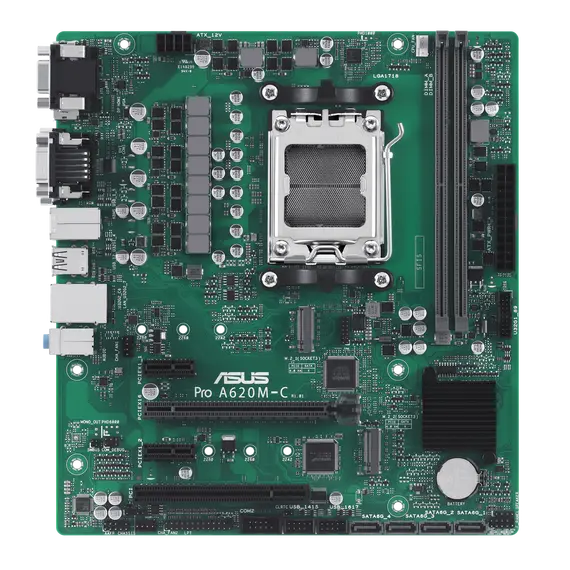 ASUS PRO A620M-C-CSM AM5 2xDDR5 mATX MB 4xSATA 2xM.2