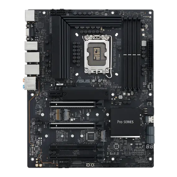 ASUS PRO WS W680-ACE LGA1700 4xDDR5 WS ATX MB 8xSATA 3xM.2