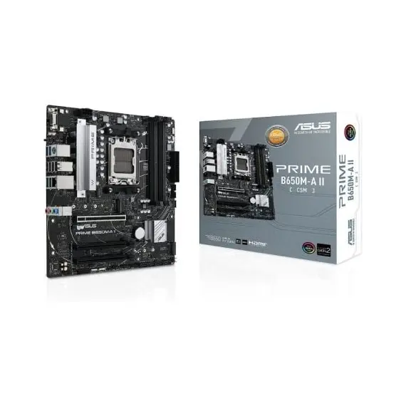 ASUS PRIME B650M-A II-CSM AM5 mATX MB 4xDDR5 4xSATA 2xM.2