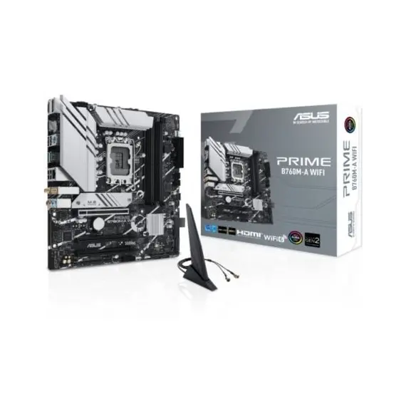 ASUS PRIME B760M-A WIFI LGA 1700 4xDDR5 microATX 4xSATA MB 2xHDMI 1xDP 2xM.2