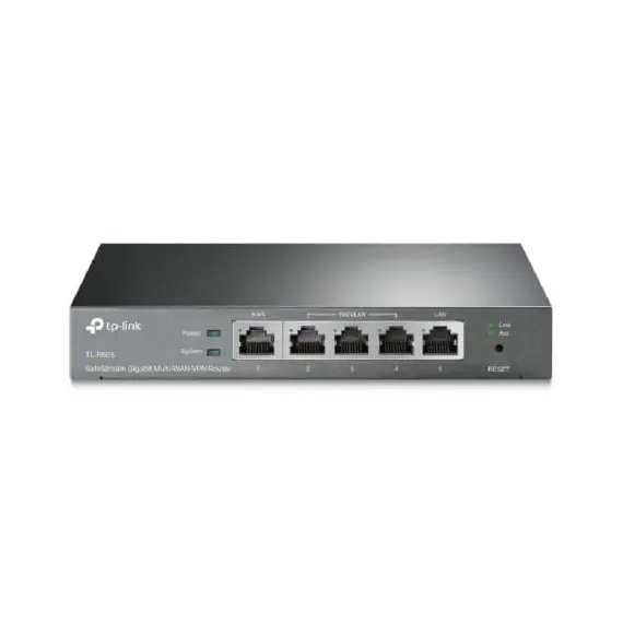 TP-LINK ER605 GLAN Multi WAN VPN router GE WAN Port 3xGE WAN/LAN Ports GE LAN Port Omada SDN