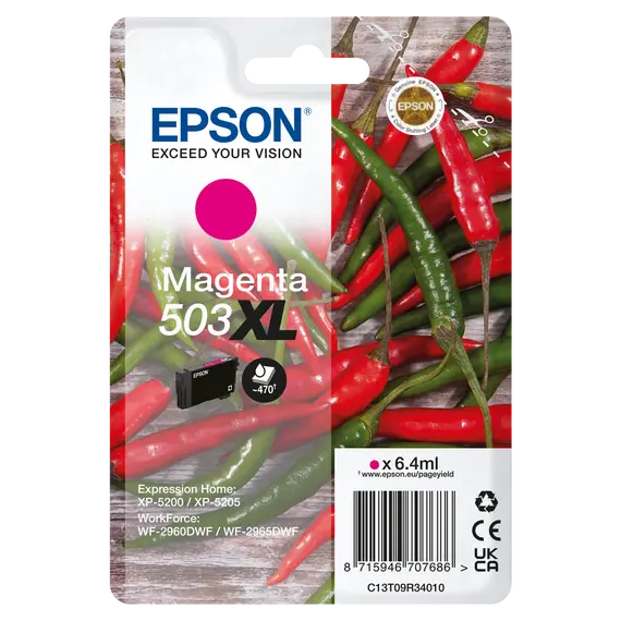 EPSON 1LB Singlepack Magenta 503XL Ink w/s