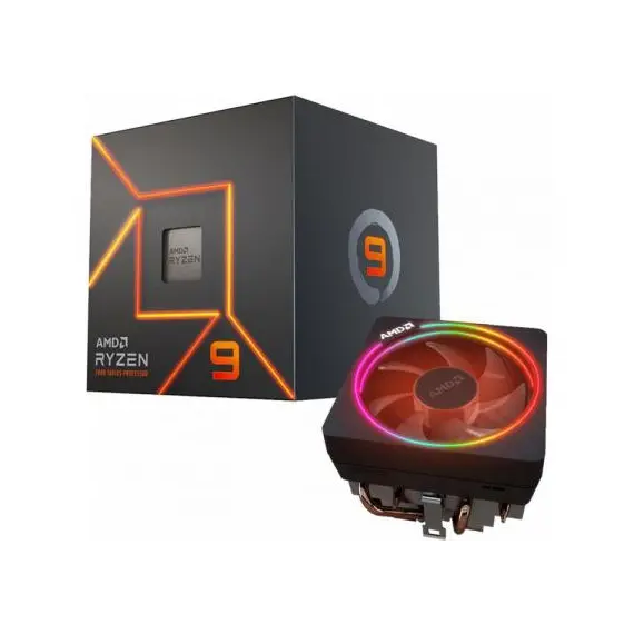 AMD Ryzen 9 7900 5.4GHz AM5 12C/24T 65W 76MB with Wraith Prism Cooler BOX