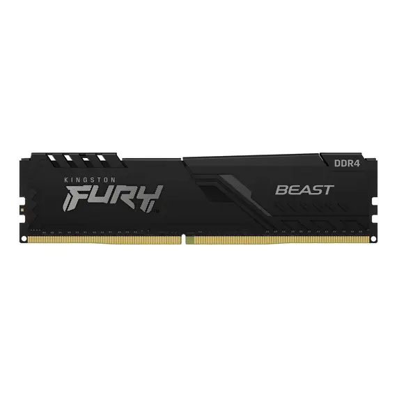 KINGSTON 16GB 3200MHz DDR4 CL16 DIMM 1Gx8 FURY Beast Black