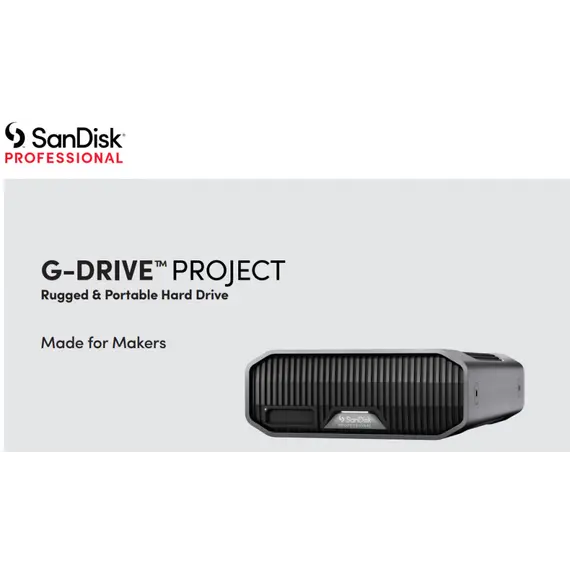 SANDISK Professional G-DRIVE PROJECT- G-DRIVE PRO 22TB 3.5inch EMEA
