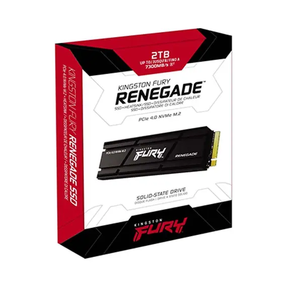 KINGSTON 2TB Renegade PCIe 4.0 NVMe SSD w/ Heatsink