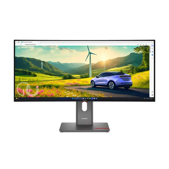 LENOVO ThinkVision P34WD-40 34INCH WLED 110 dpi 4ms GtG 1xHDMI 2.1 TMDS 1xDP 1.4 HBR3 1xDP Out 1x USB-C 3Y