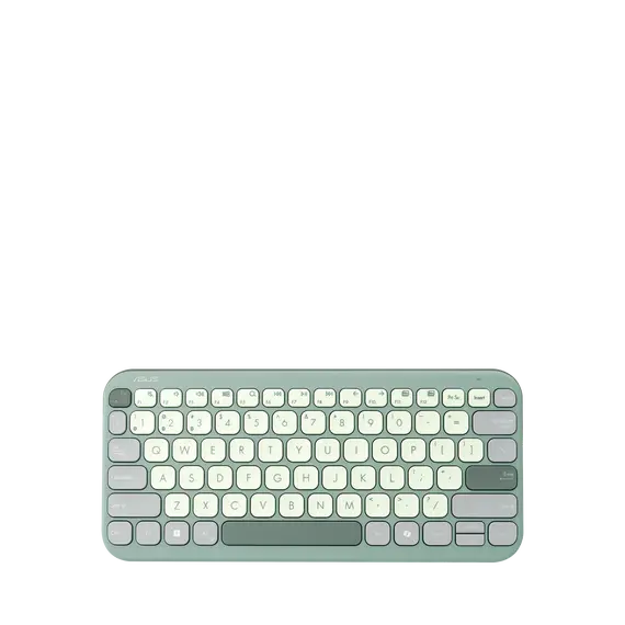 ASUS KW100 COMPACT ULTRA-THIN BLUETOOTH KEYBOARD GREEN TEA LATTE