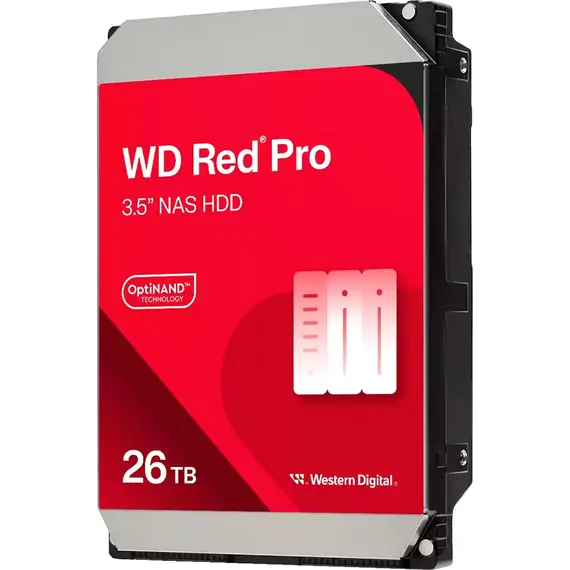 WD Red Pro NAS 26TB SATA3 6GB/S 3.5inch HDD 7200 512M